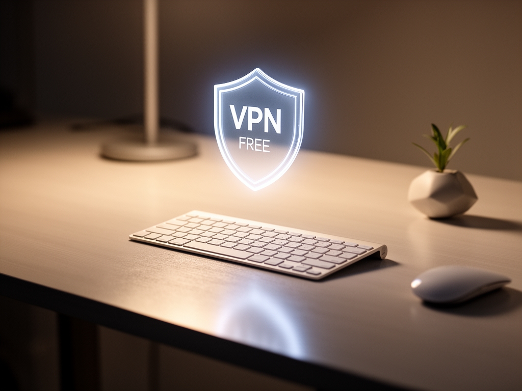 secure vpn free illustration