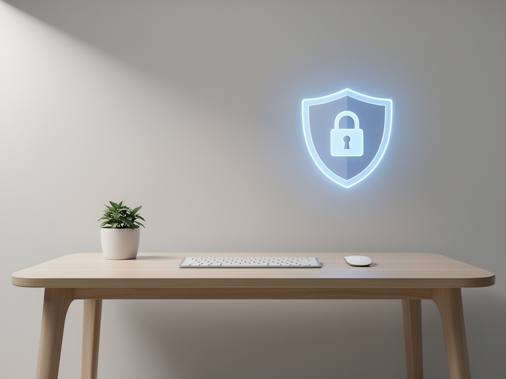 secure vpn safer internet illustration