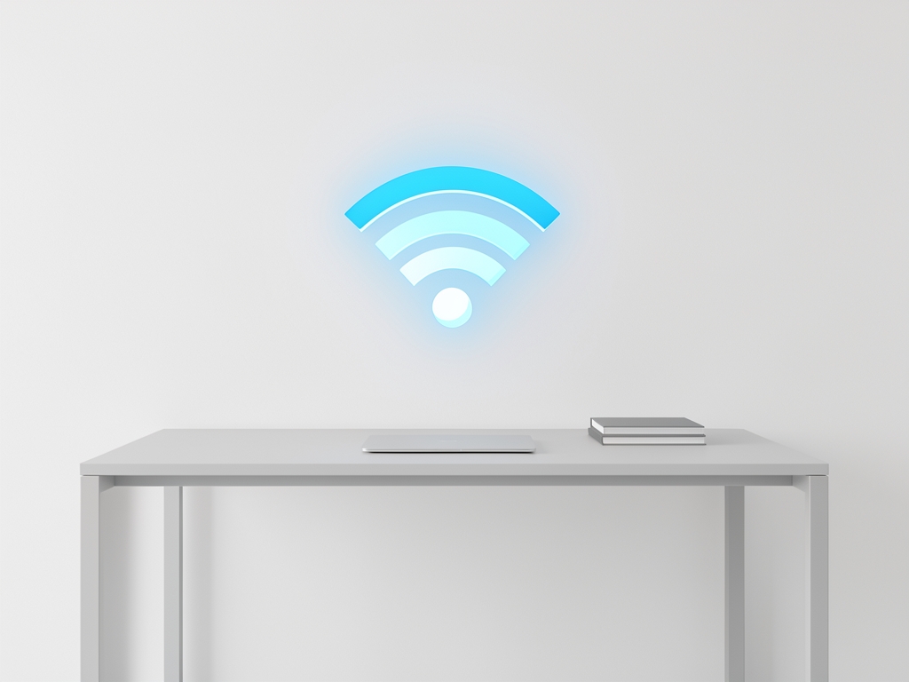 secure vpn wifi illustration
