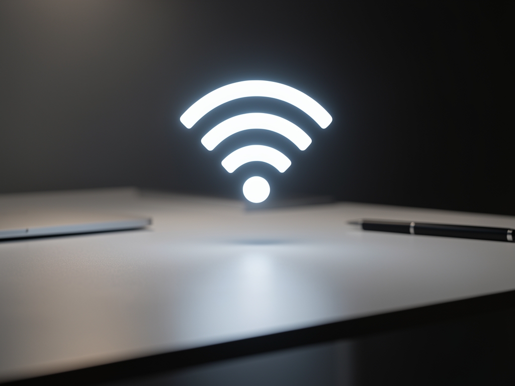 secure vpn wifi illustration