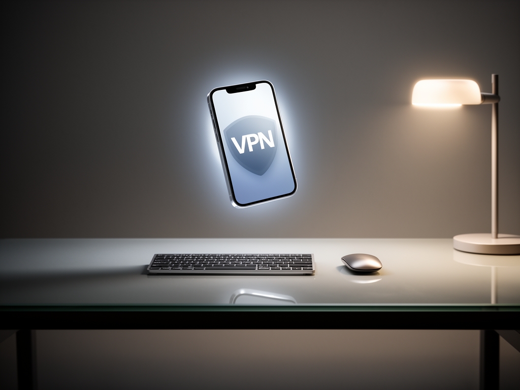 vpn security iphone illustration