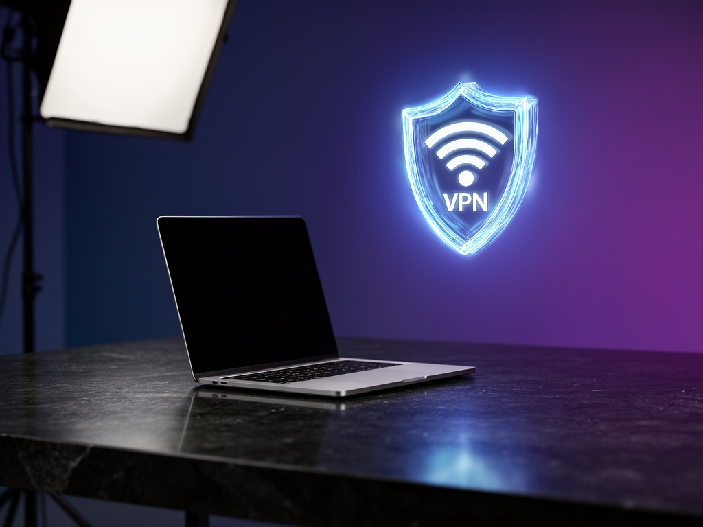 wifi vpn security illustration