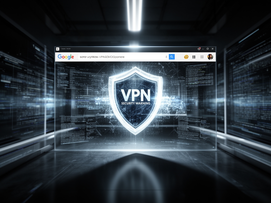 vpn security warnings google